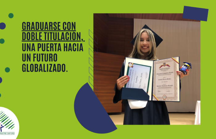 Graduarse con doble titulación, una puerta hacia un futuro globalizado.